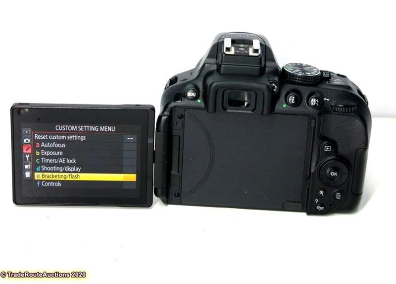 NIKON D5300 DSLR CAMERA BODY [ WiFi & GPS] - [ 24.2 MP ] - [ DX ] WITH 18-55 VR II Lens Kit