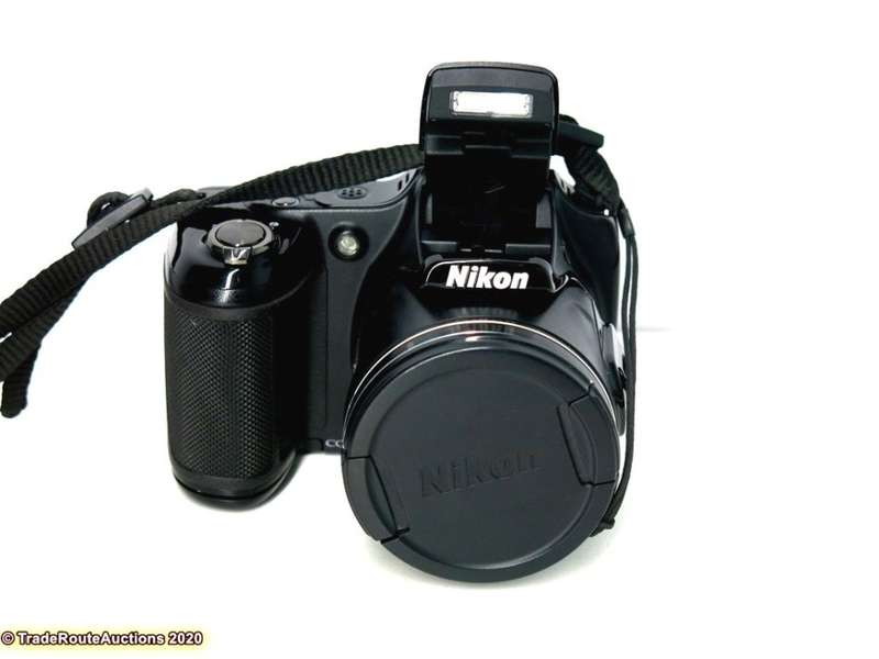 Nikon COOLPIX L820 16 MP CMOS Digital Camera with 30x Zoom Lens and Full HD 1080p Video (Black) 30X