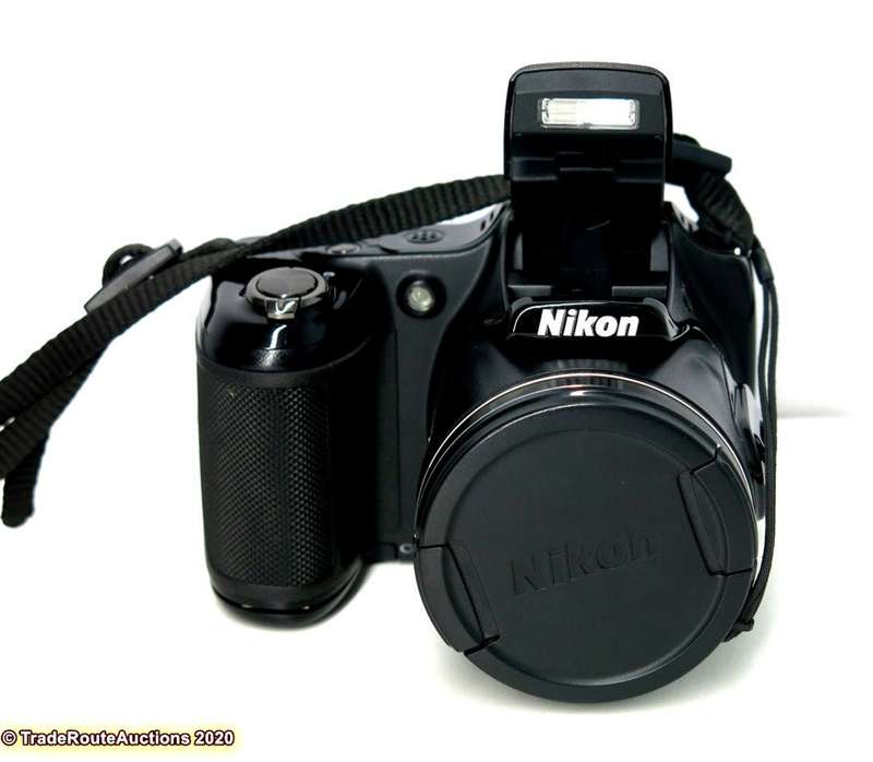 Nikon COOLPIX L820 16 MP CMOS Digital Camera with 30x Zoom Lens and Full HD 1080p Video (Black) 30X