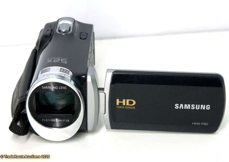 Samsung HMX-F90 52x Optical Zoom HD Recording HDMI Camcorder Handycam