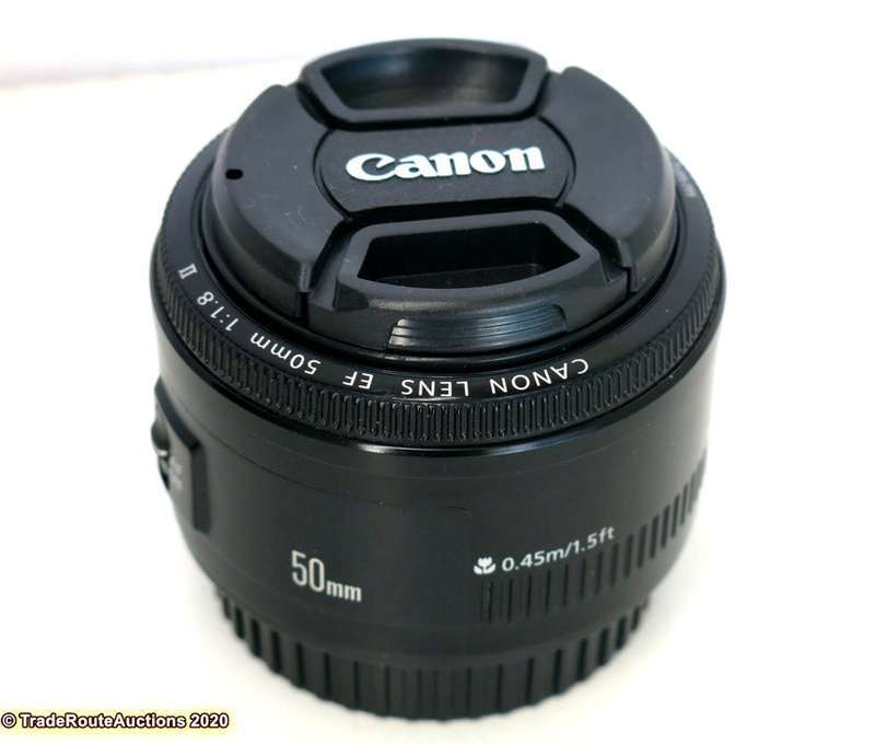 Canon EF 50mm f/1.8 II Lens - Fits Canon Cameras