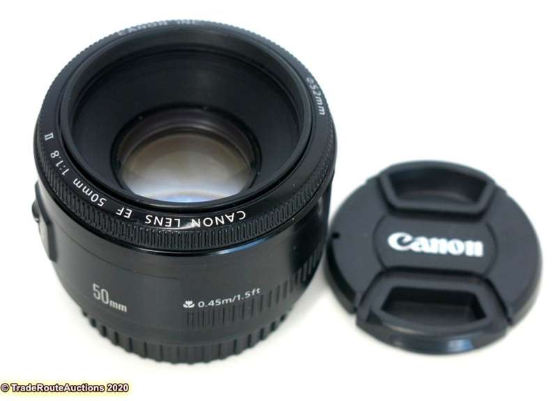 Canon EF 50mm f/1.8 II Lens - Fits Canon Cameras
