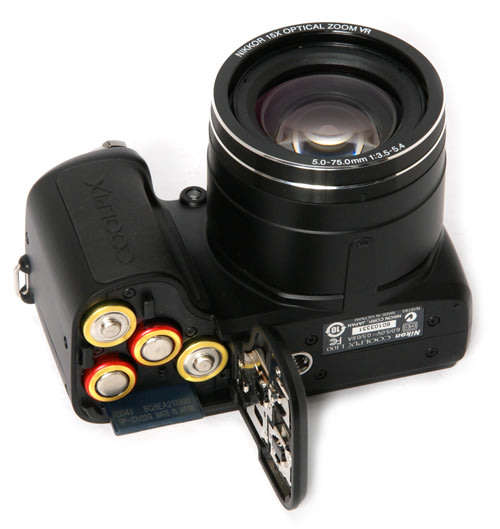 Nikon Coolpix L100 10 MP Digital Camera with 15x Optical Vibration Reduction (VR) Zoom