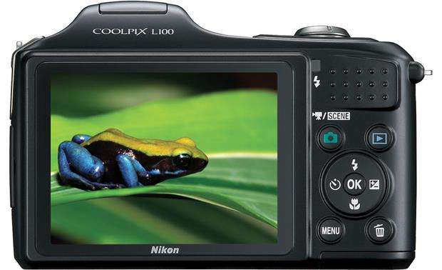 Nikon Coolpix L100 10 MP Digital Camera with 15x Optical Vibration Reduction (VR) Zoom