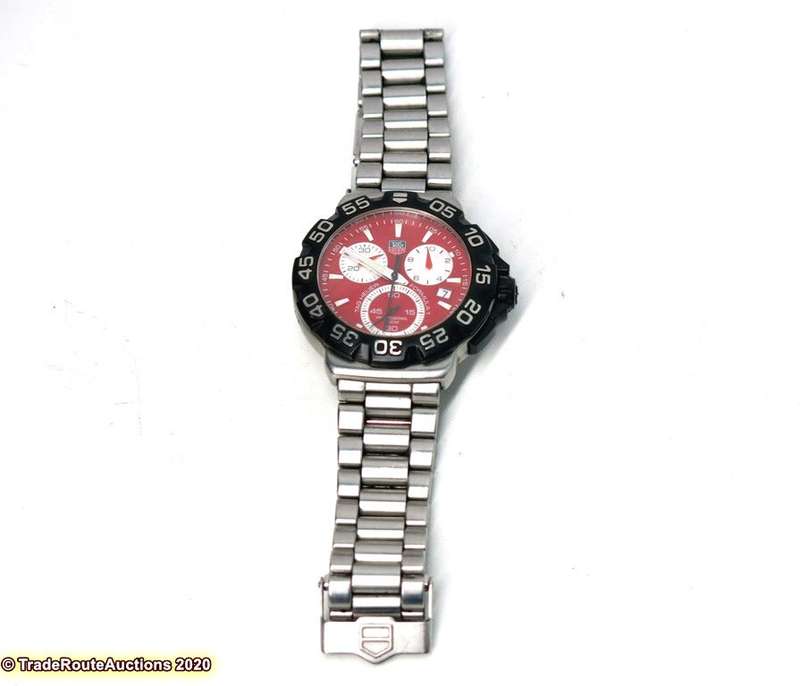 TAG Heuer Men's CAH1112 Formula 1 Chronograph Watch ** R1 No Reserves **