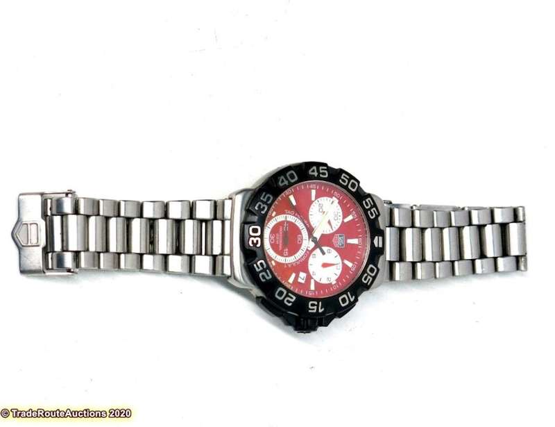 TAG Heuer Men's CAH1112 Formula 1 Chronograph Watch ** R1 No Reserves **