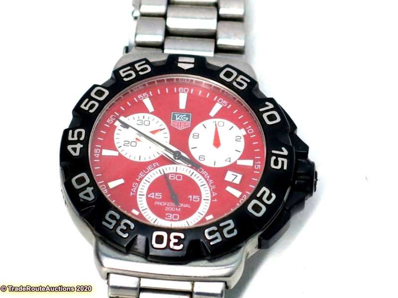 TAG Heuer Men's CAH1112 Formula 1 Chronograph Watch ** R1 No Reserves **