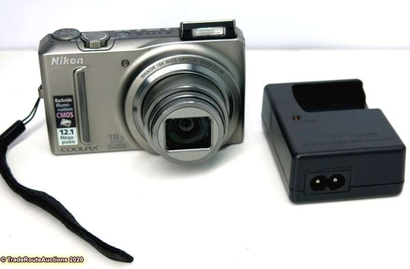 Nikon COOLPIX S9100 12.1 MP CMOS Digital Camera with 18x NIKKOR ED Wide-Angle Optical Zoom Lens