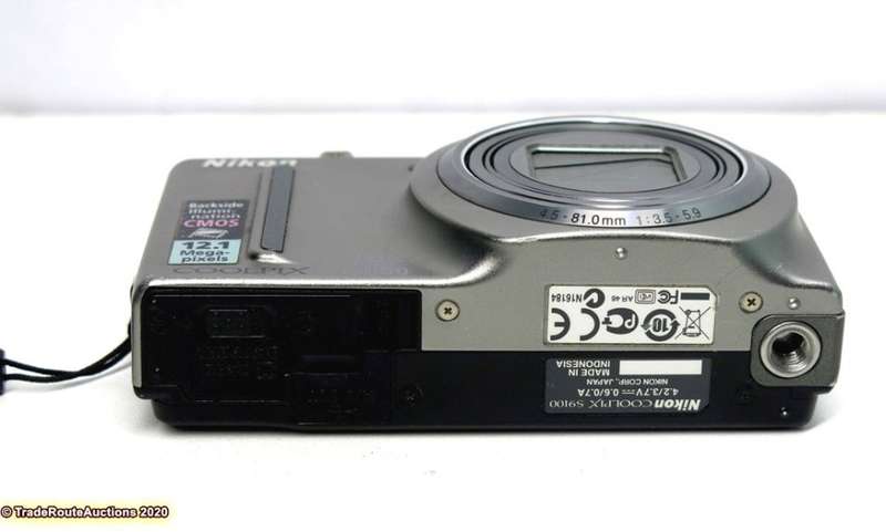 Nikon COOLPIX S9100 12.1 MP CMOS Digital Camera with 18x NIKKOR ED Wide-Angle Optical Zoom Lens