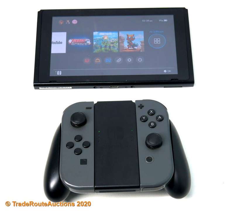 Nintendo Switch Console with Grey Joy-Con (NS)