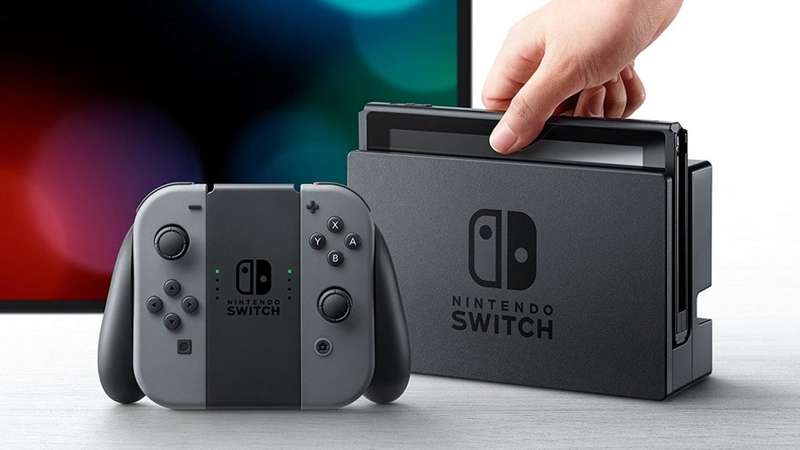 Nintendo Switch Console with Grey Joy-Con (NS)