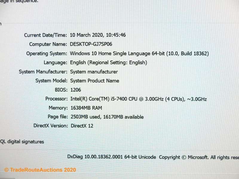 PROLINE 23.8 inch AIO All in one Desktop PC | Core i5 7th Gen | 16GB RAM | 500GB HDD