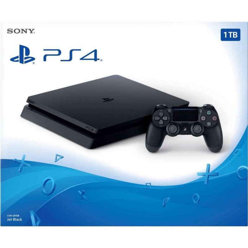 Sony PS4 PlayStation 4 SLIM console 1TB EDITION - CUH-2016B - Jet Black  *** SONY PS4 ***