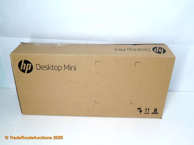 Boxed HP EliteDesk 800 G3 Desktop Mini Computer | Core i3 7100T 7th Gen 3.4Ghz | 4GB RAM | 128GB SSD