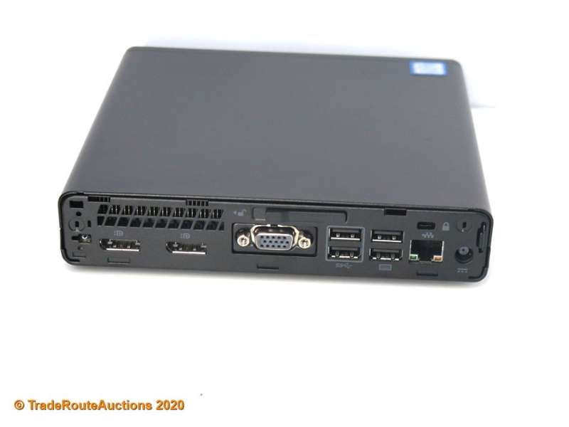 Boxed HP EliteDesk 800 G3 Desktop Mini Computer | Core i3 7100T 7th Gen 3.4Ghz | 4GB RAM | 128GB SSD