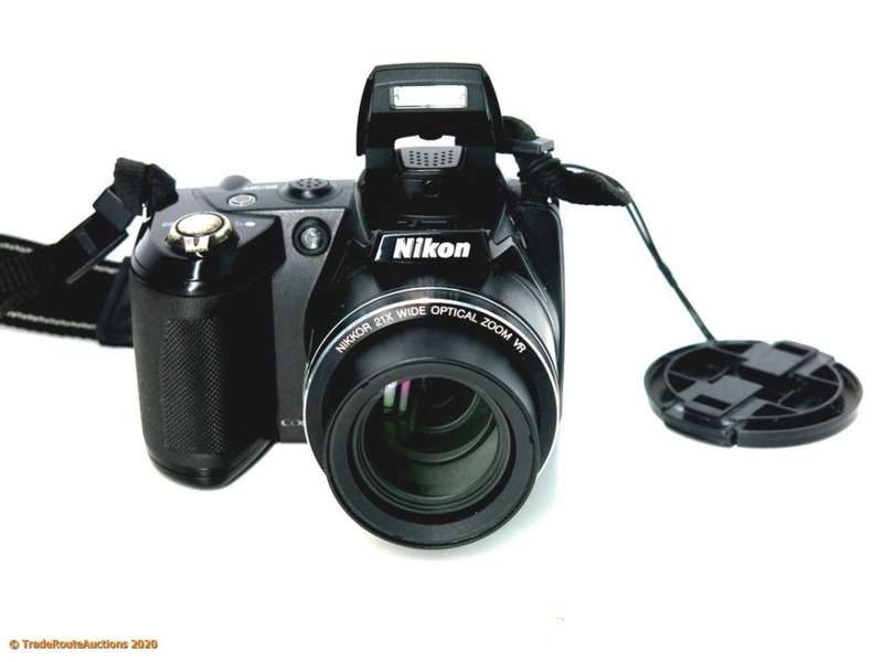 Nikon Coolpix L310 14.1MP Digital Camera with 21x Optical Zoom - BLACK