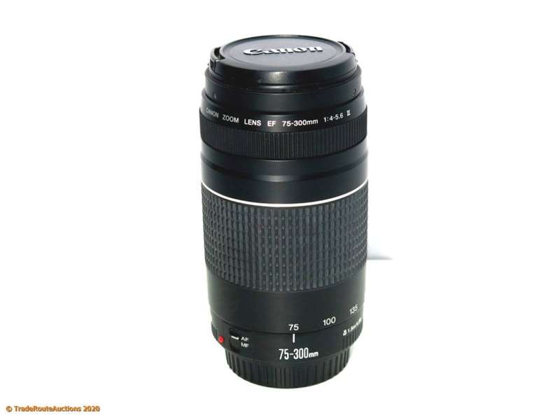 CANON EF 75-300MM ZOOM LENS @@ R1 NO RESERVES @@