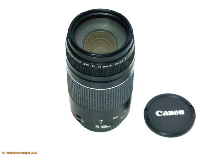 CANON EF 75-300MM ZOOM LENS @@ R1 NO RESERVES @@