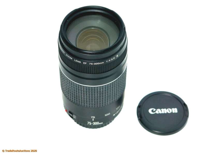 CANON EF 75-300MM ZOOM LENS @@ R1 NO RESERVES @@