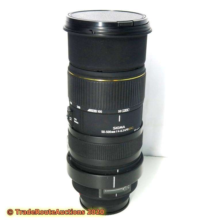 Sigma 50-500mm F4-6.3 APO DG Telephoto Zoom Lens (SONY MOUNT)