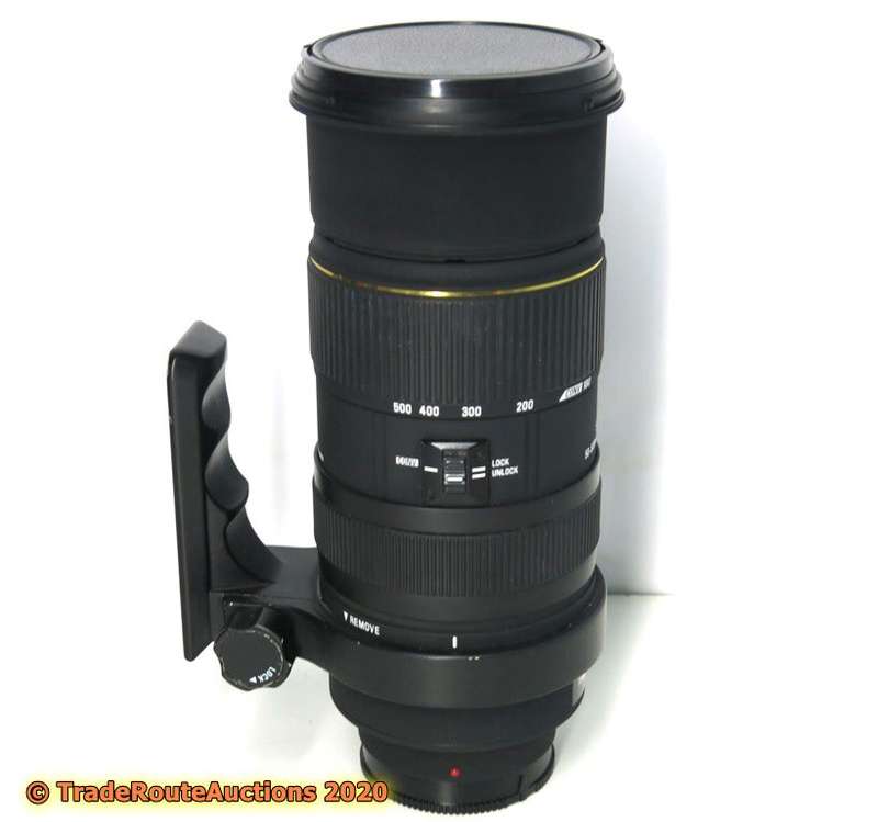 Sigma 50-500mm F4-6.3 APO DG Telephoto Zoom Lens (SONY MOUNT)