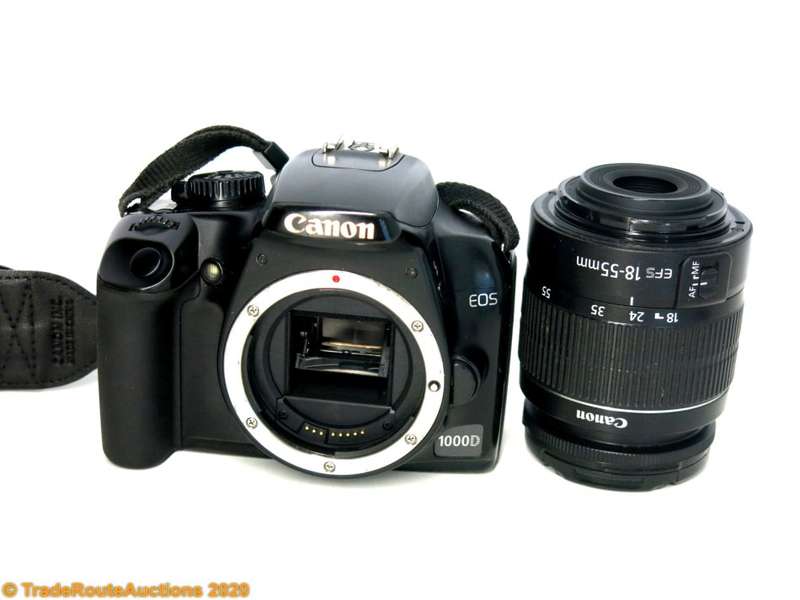Canon EOS 1000D Digital SLR camera plus Canon 18-55mm Lens Professional KIT