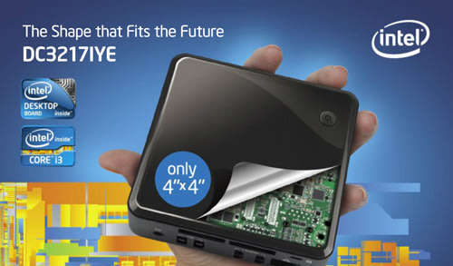 Intel DC3217IYE NUC Mini PC | CORE i3 3217U 1.8GHz | 4GB RAM | 80GB SSD