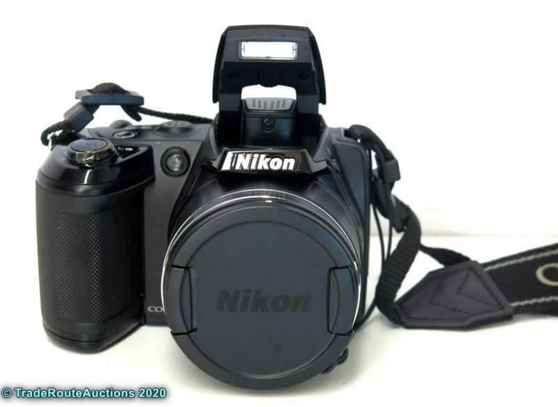 Nikon Coolpix L310 14.1MP Digital Camera with 21x Optical Zoom - BLACK