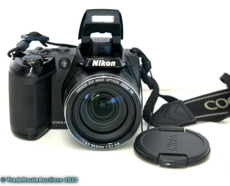 Nikon Coolpix L310 14.1MP Digital Camera with 21x Optical Zoom - BLACK