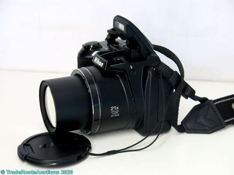 Nikon Coolpix L310 14.1MP Digital Camera with 21x Optical Zoom - BLACK