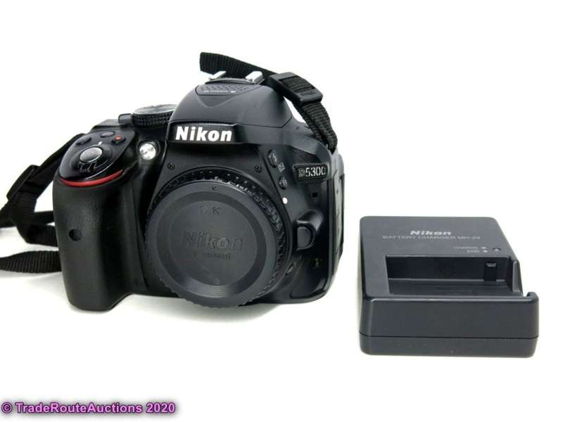 NIKON D5300 DSLR CAMERA BODY ONLY - [ BUILT IN WiFi & GPS] - [ 24.2 MEGAPIXELS ] - [ DX FORMAT ]