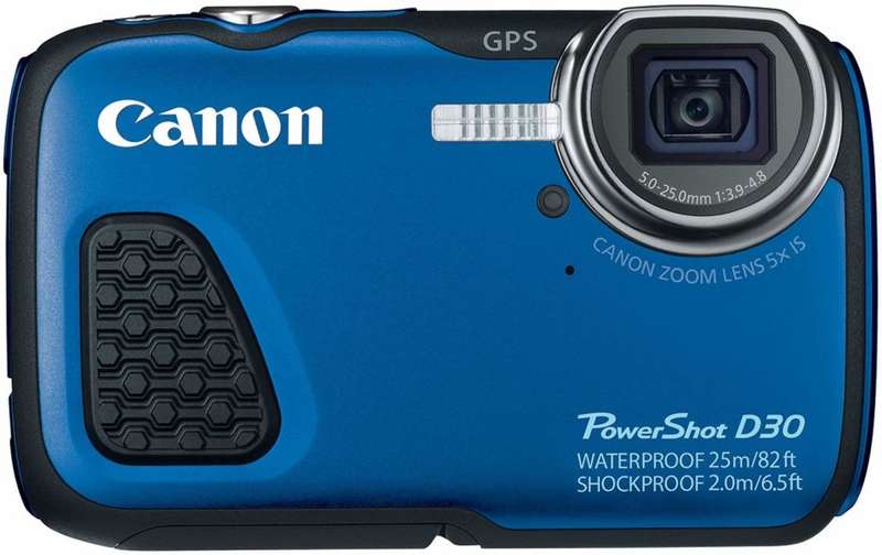Canon PowerShot D30 Waterproof Camera (Blue)