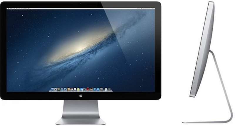 Apple Thunderbolt Cinema Display LED (27-Inch) Monitor | A1407 | 2560 X 1440 Resolution -tiny cracks