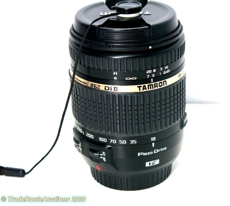 Tamron 18-270mm f/3.5-6.3 Di II VC (Vibration Correction) Macro Zoom Lens for CANON DSLR Cameras