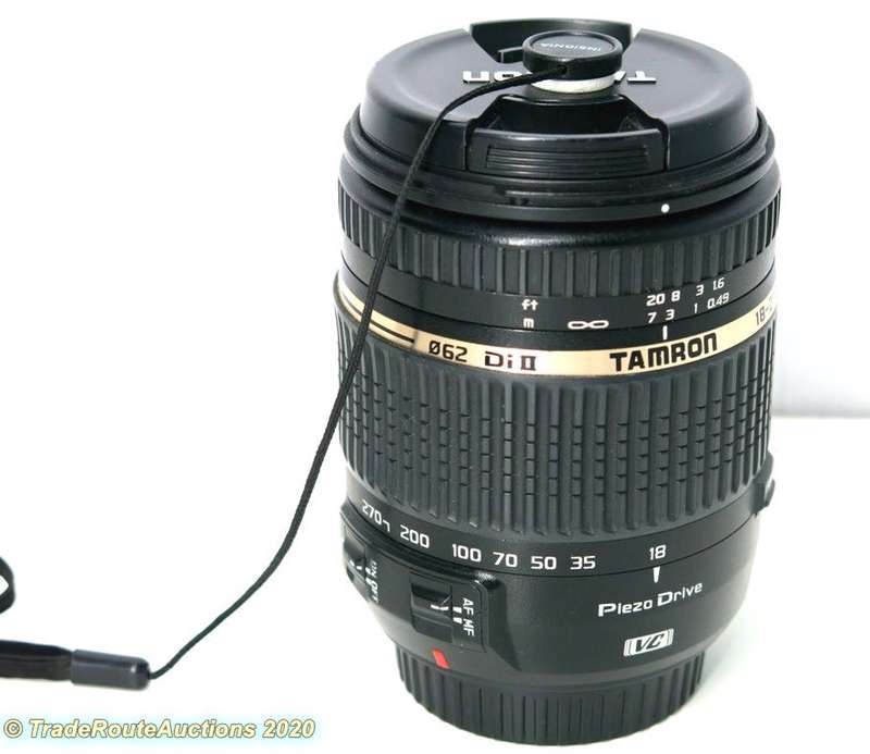 Tamron 18-270mm f/3.5-6.3 Di II VC (Vibration Correction) Macro Zoom Lens for CANON DSLR Cameras