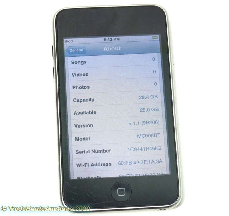 Apple iPod Touch 3rd Generation 32GB  | MC008BT - A1318