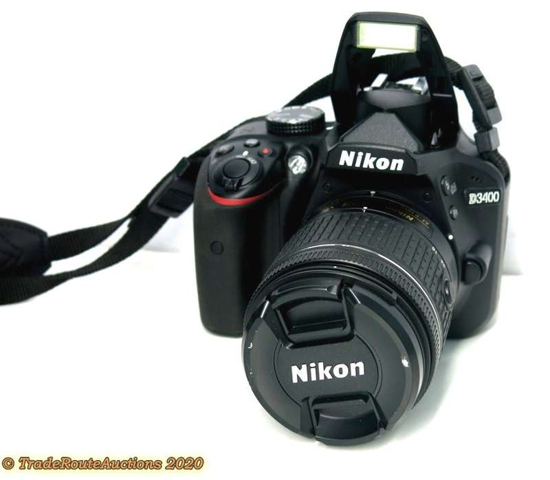 Nikon D3400 Camera & AF-P 18-55mm + AF-P DX 70-300mm F/4.5-6.3G ED VR Twin Lens KIT