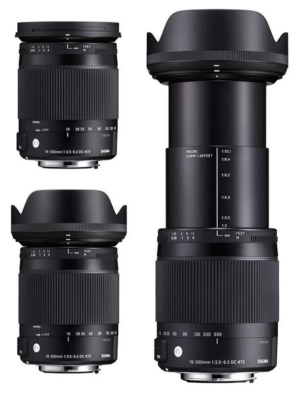 Sigma 18-300mm f3.5-6.3 DC OS HSM Contemporary Macro Lens (CANON MOUNT)