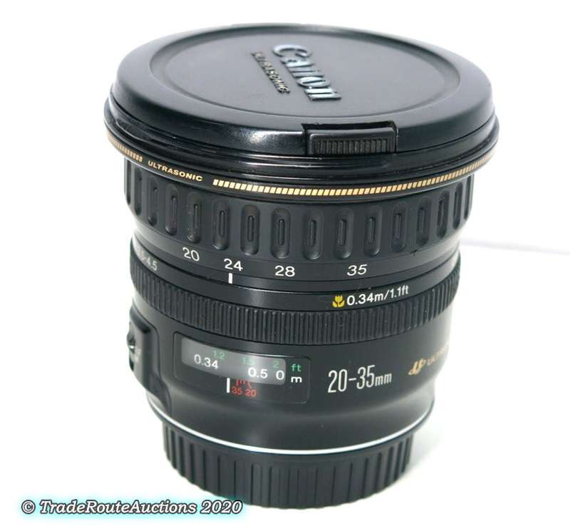 Canon EF 20-35mm F3.5-4.5 USM Lens for CANON DSLR CAMERAS (WIDE ANGLE / FULL FRAME)