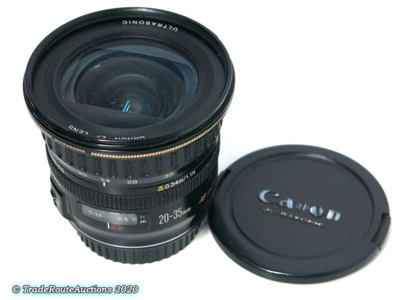 Canon EF 20-35mm F3.5-4.5 USM Lens for CANON DSLR CAMERAS (WIDE ANGLE / FULL FRAME)