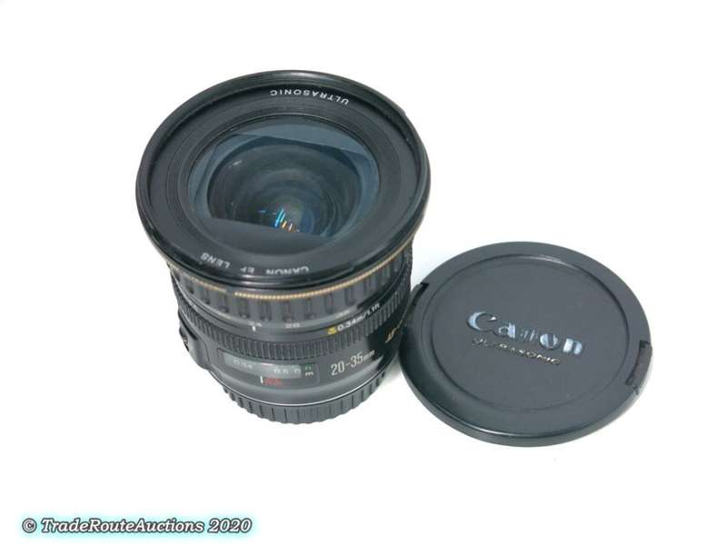 Canon EF 20-35mm F3.5-4.5 USM Lens for CANON DSLR CAMERAS (WIDE ANGLE / FULL FRAME)