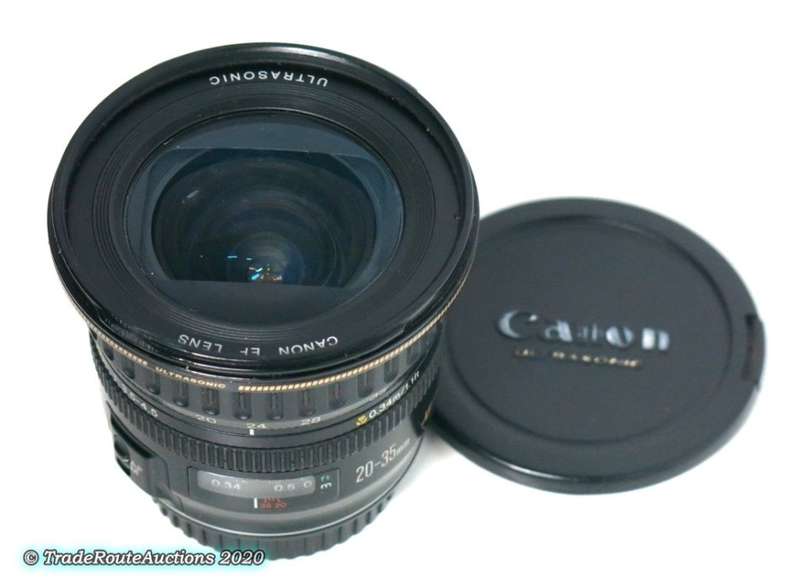 Canon EF 20-35mm F3.5-4.5 USM Lens for CANON DSLR CAMERAS (WIDE ANGLE / FULL FRAME)