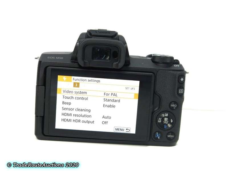 Canon EOS M50 Mirrorless Digital Camera BODY ONLY (UHD 4K MOVIE RECORDING)