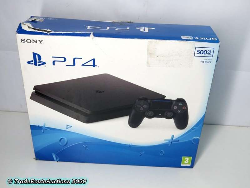 Sony PS4 PlayStation 4 SLIM console CUH-2016A - Jet Black  *** SONY PS4 ***