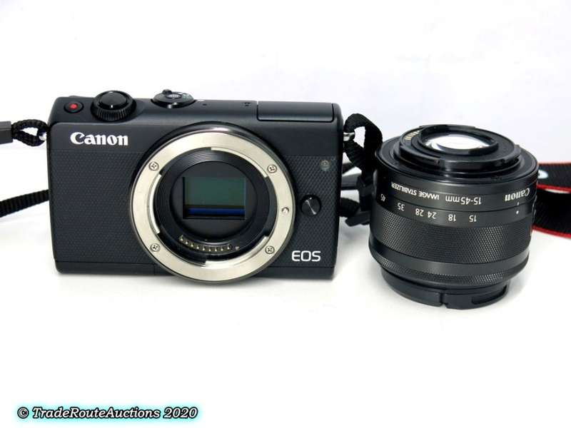 Canon EOS M100 Mirrorless Camera with 15-45mm Lens