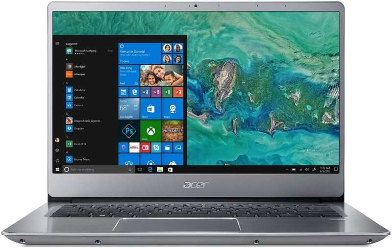 Acer Swift 3 LAPTOP SF314-54-56L8, 14" Full HD, 8th Gen Intel Core i5-8250U, 8GB RAM, 512GB SSD