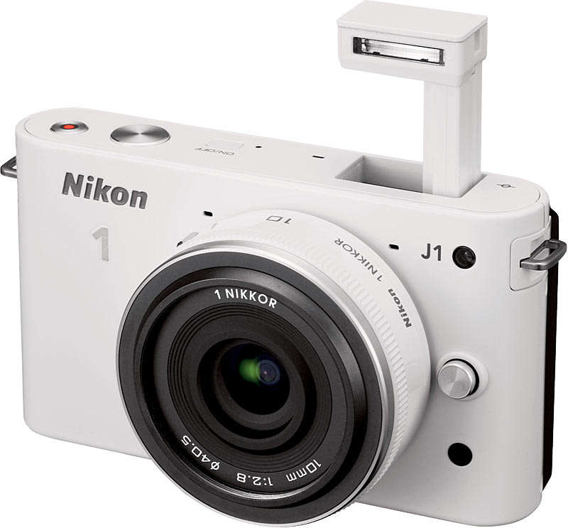 Nikon 1 J1 kit with 1 NIKKOR lens 10mm f/2.8 Kit (Mirrorless)