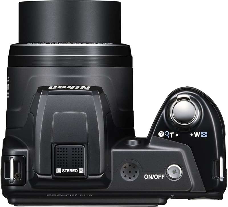 Nikon Coolpix L110 12.1MP Digital Camera with 15x Optical Vibration Reduction (VR) Zoom