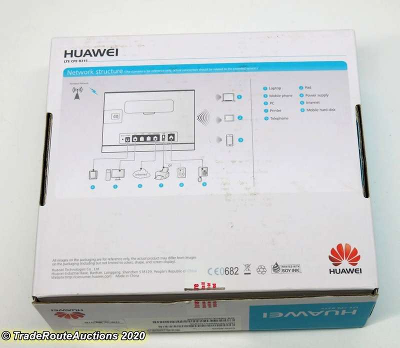HUAWEI B315S 4G LTE Wifi Modem Wireless Router (uses SIM card)
