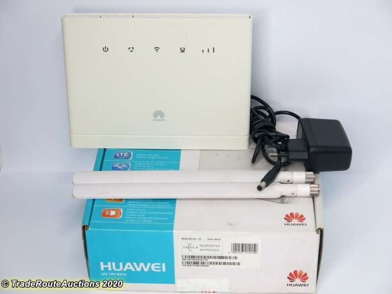 HUAWEI B315S 4G LTE Wifi Modem Router (uses SIM card)